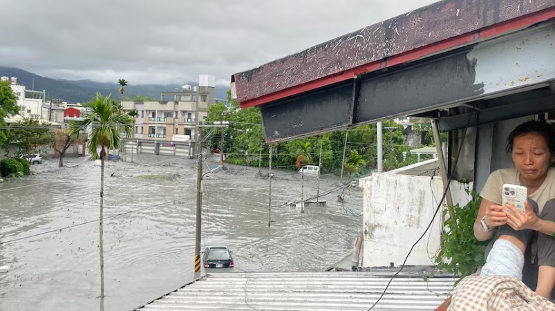 Siêu bão gây thiệt hại lớn ở Đài Loan Trung Quốc