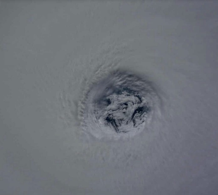 Mắt bão Ragasa rõ nét nhìn từ không gian